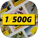 ゴヒャクブンノイチジー 1/500G